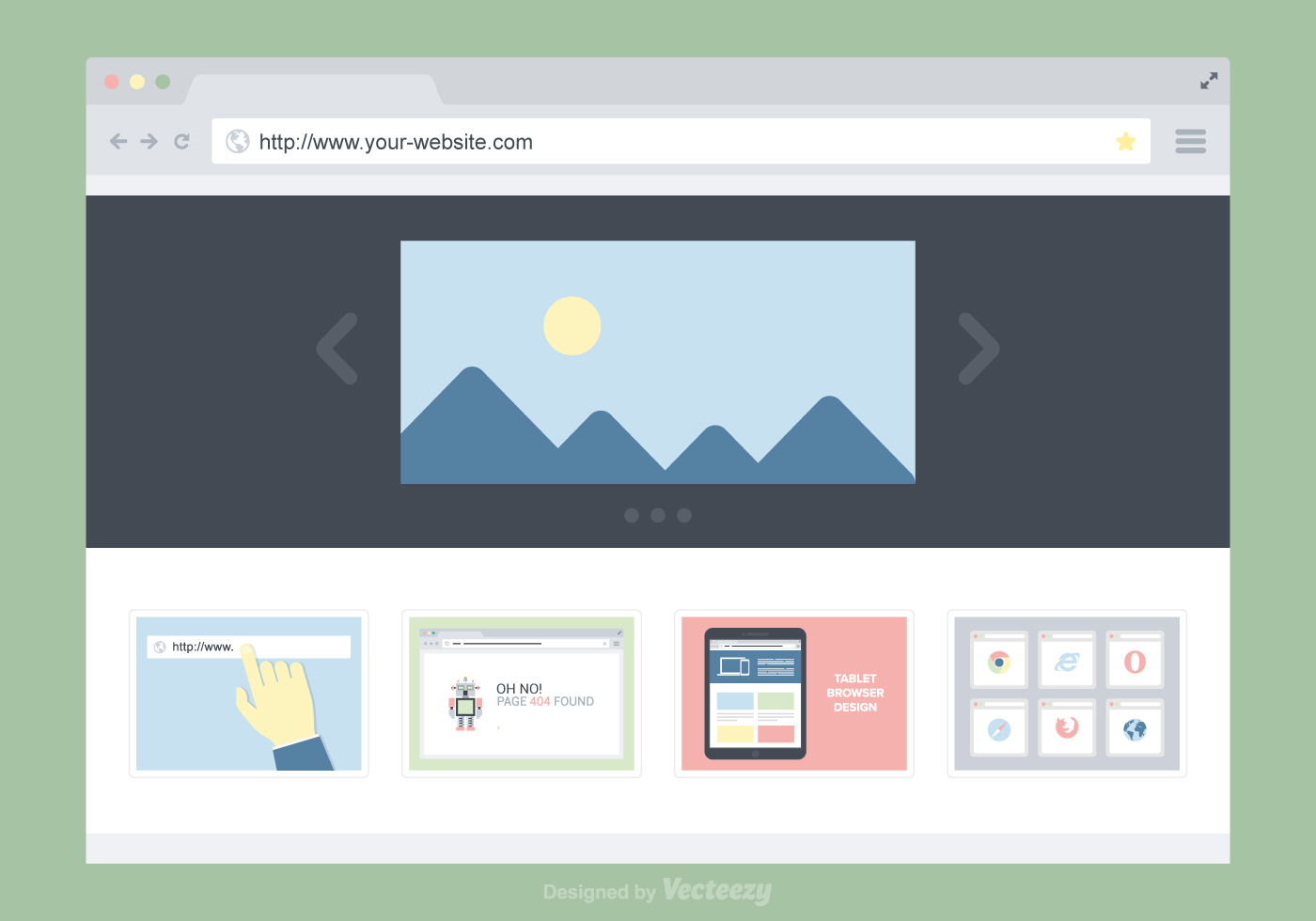 1400x980 Chrome Browser Free Vector Art