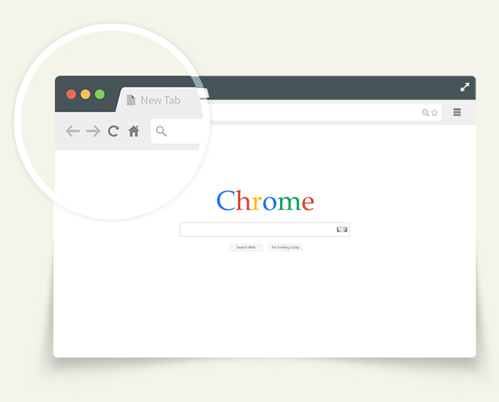 720x580 Vector Browser Mockup Set