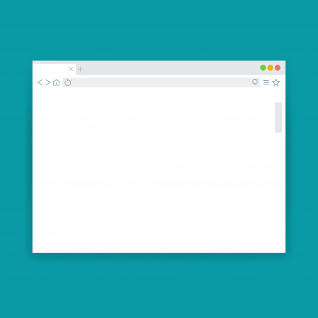 626x626 Browser Window, Blank Web