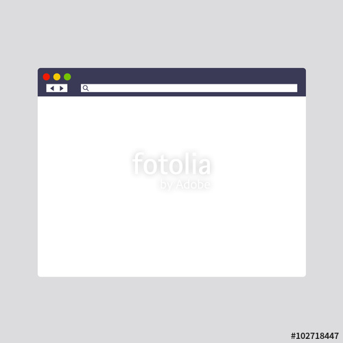 500x500 Internet Web Browser Window Vector Stock Image And Royalty Free
