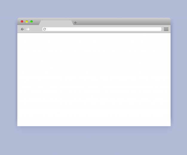 626x521 Simple Blank Browser Window Mockup Vector Premium Download