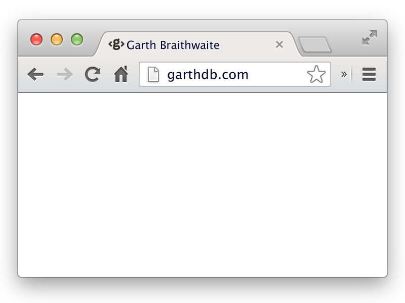800x600 Vector Browser Template