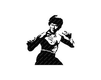 340x270 Bruce Lee Vector Etsy