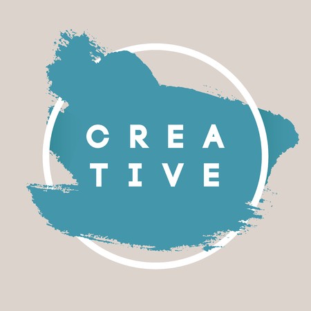 Creative Typography Background Vector Brush Stroke Template 450x450 Creative Typography Background Vector Brush Stroke Template
