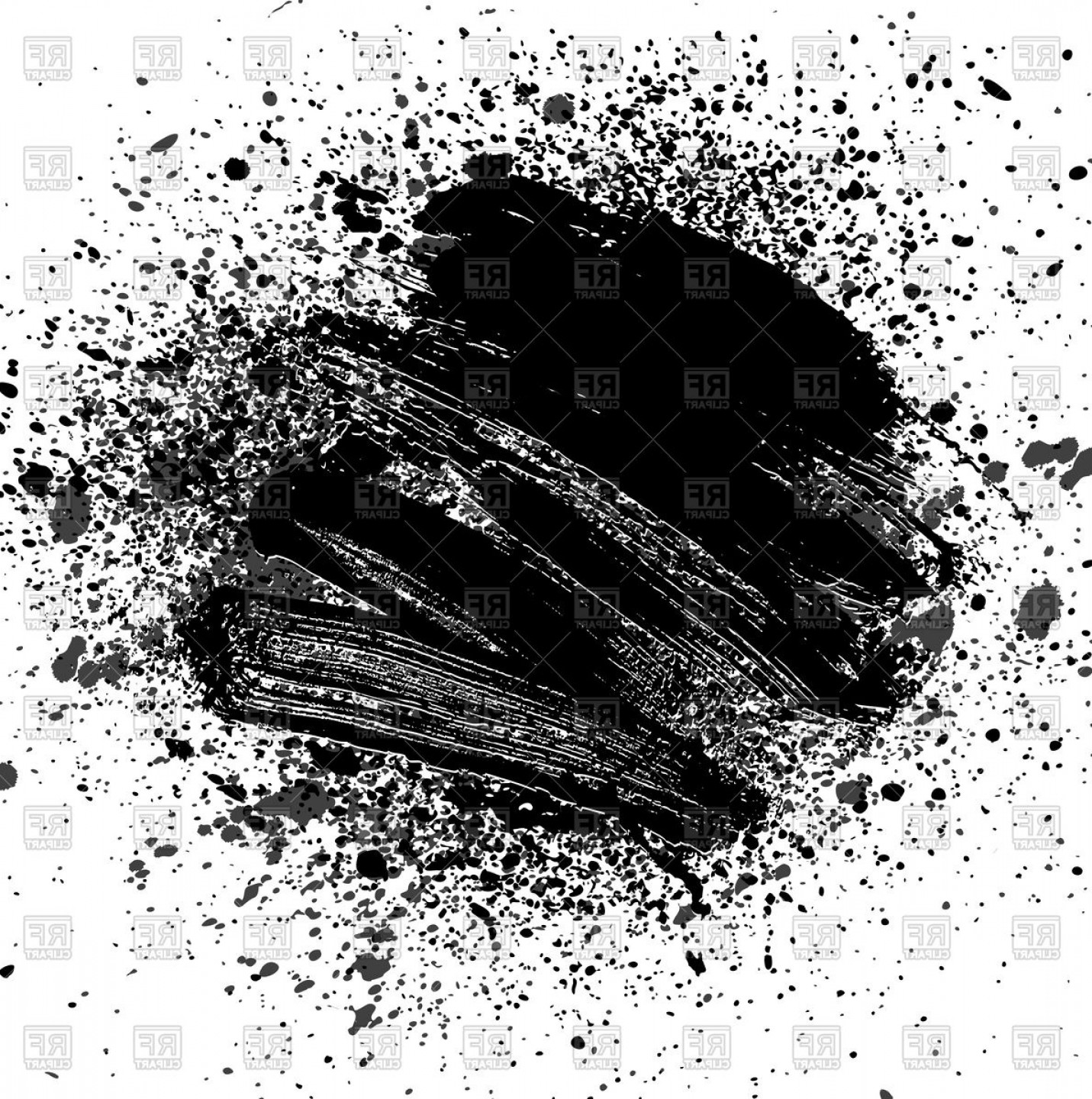 Smear Black Brush Background Vector Clipart Soidergi 1431x1440 Smear Black Brush Background Vector Clipart Soidergi