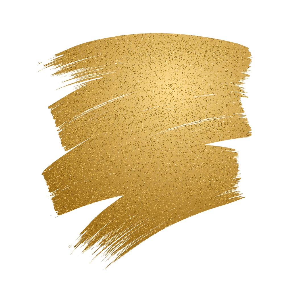 Glitter Golden Brush Stroke On White Background Vector 1024x1024 Glitter Golden Brush Stroke On White Background Vector