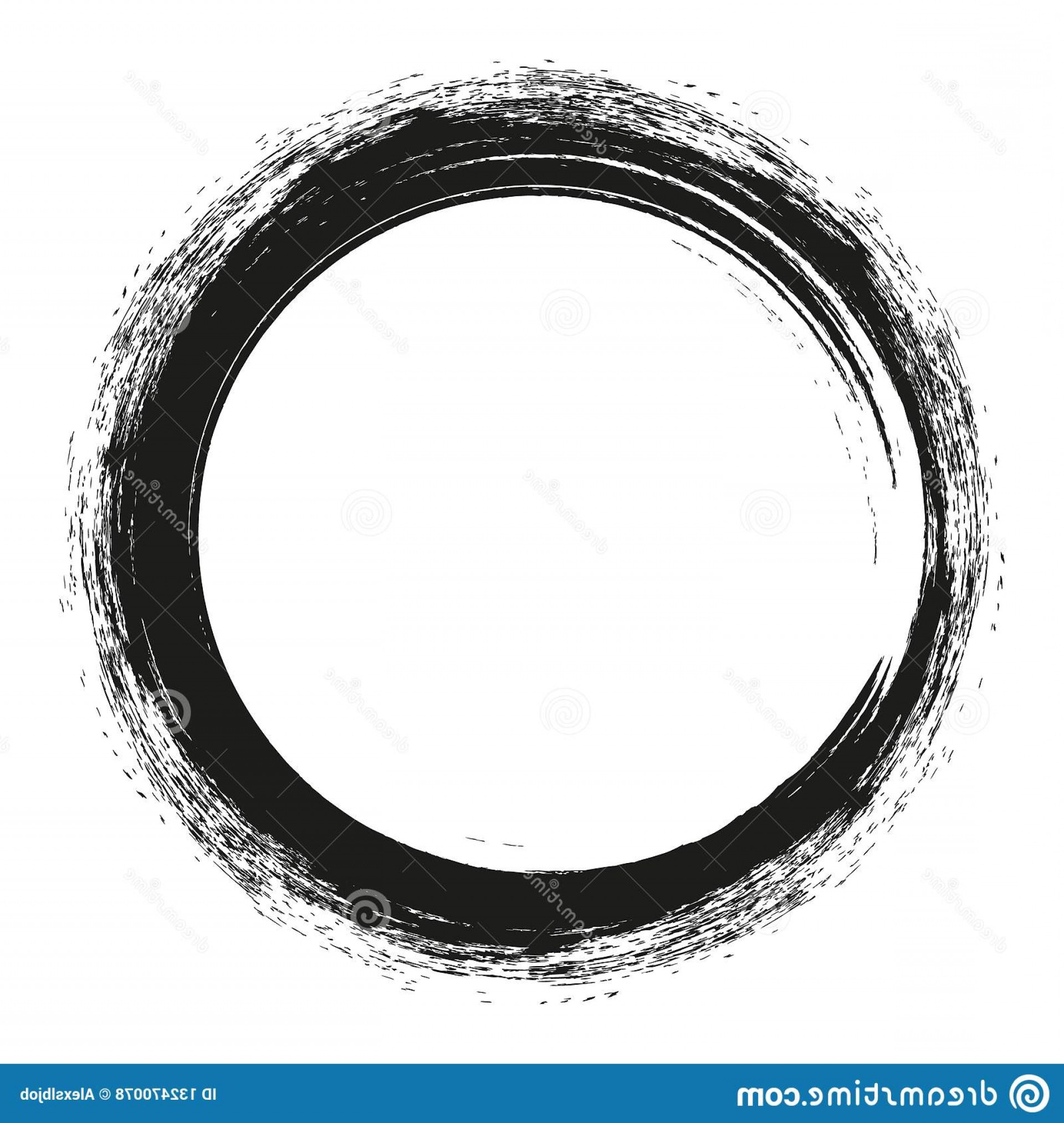 1920x2026 Vector Brush Strokes Circles Paint White Background Ink Hand Drawn