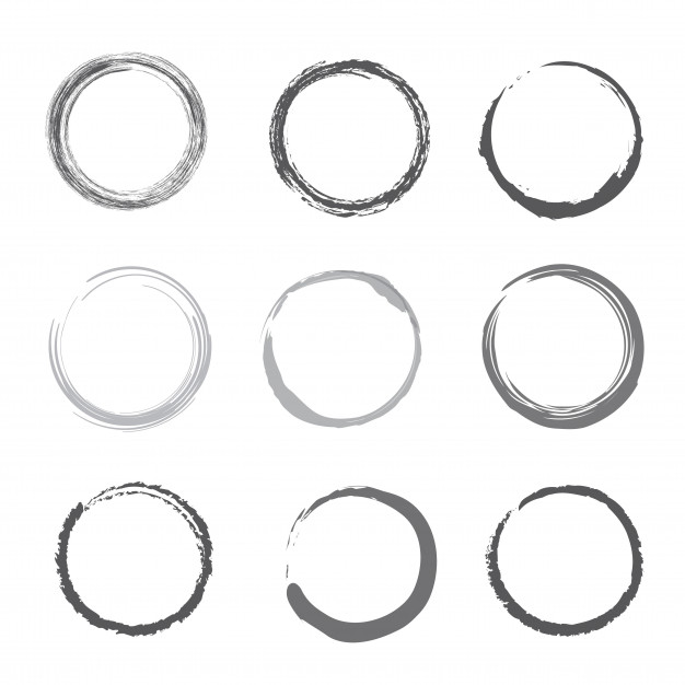 Brush Circle Vector at Vectorified.com | Collection of Brush Circle ...