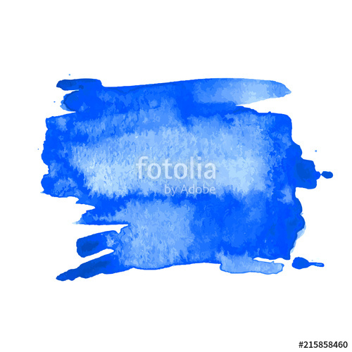 Vector Hand Drawn Watercolor Brush Stain Colorful Painted Stroke 500x500 Vector Hand Drawn Watercolor Brush Stain Colorful Painted Stroke