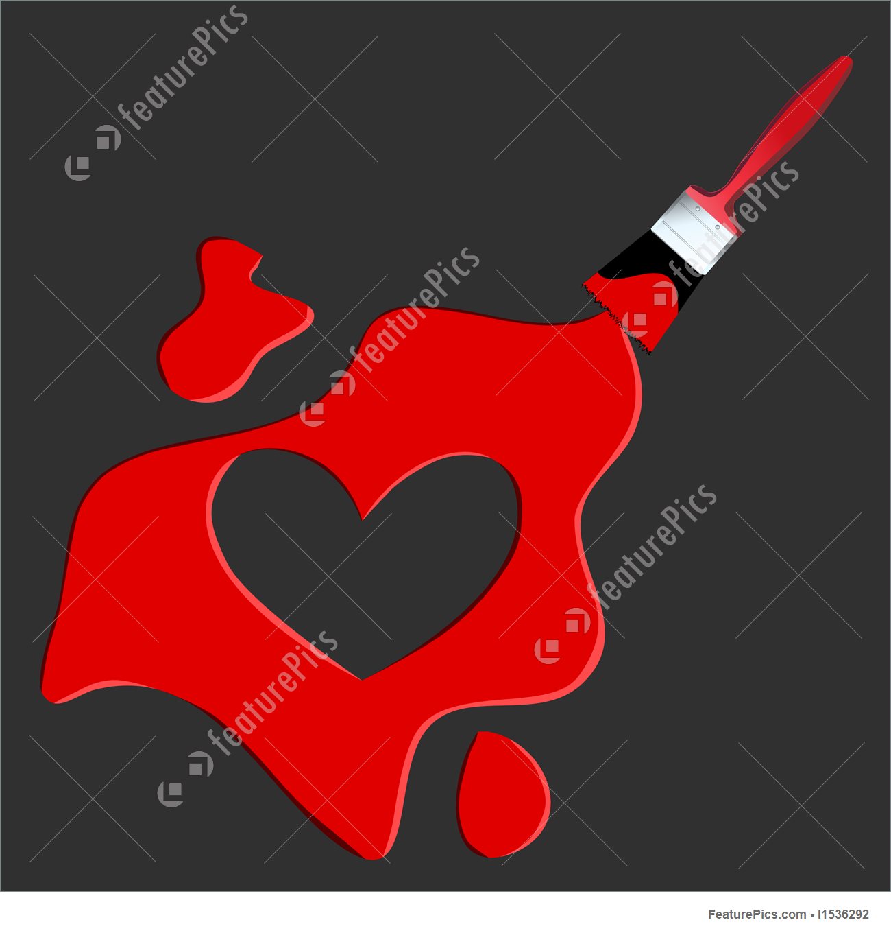Brush Heart Vector at Vectorified.com | Collection of Brush Heart