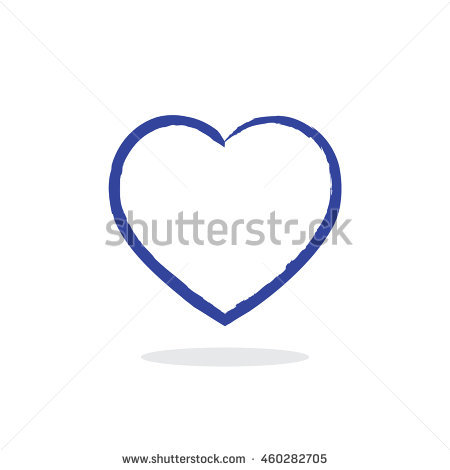 450x470 Brush Stroke Heart Clipart, Free Download Clipart And Images