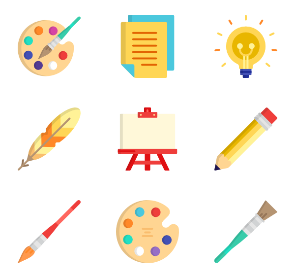 600x564 Vector Painting Best Of Art Brush Icons Free Vector Icons