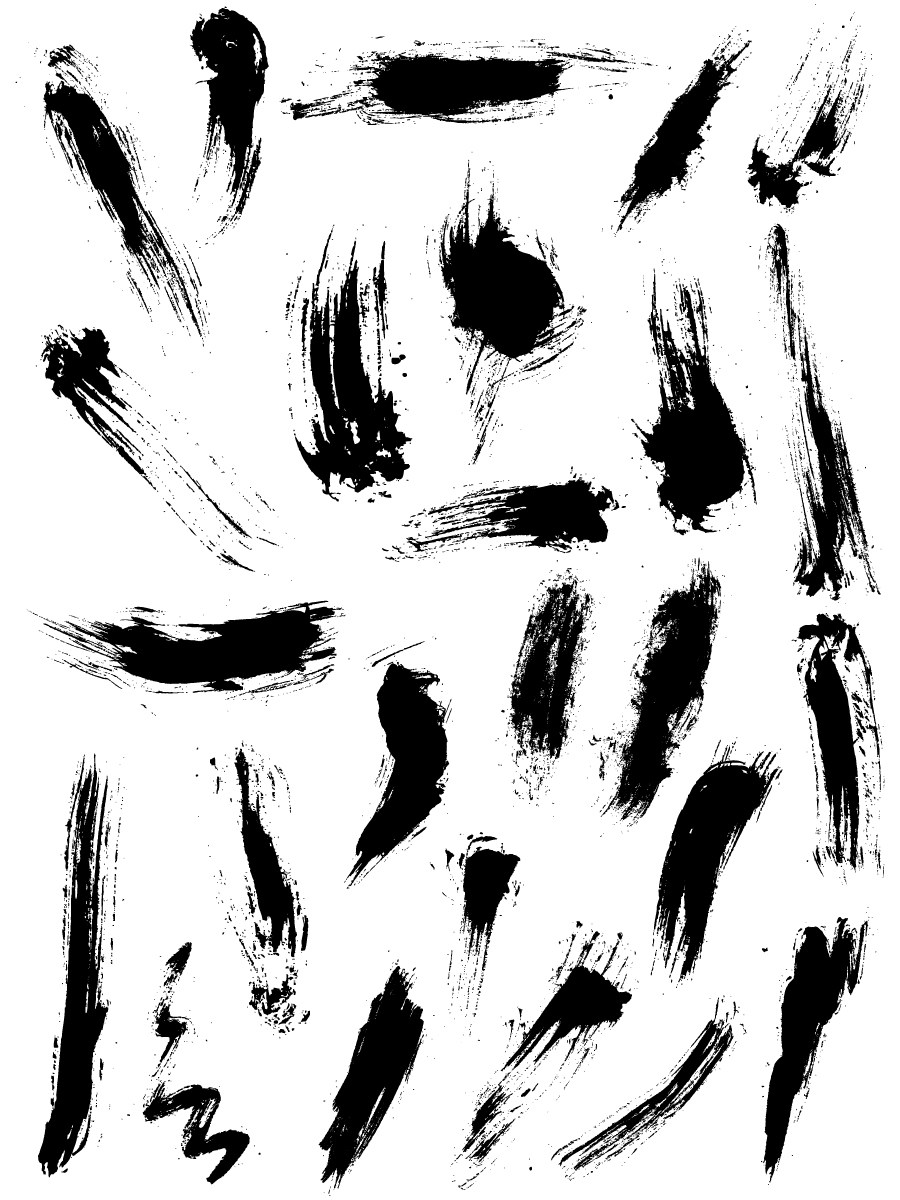 Paint Brush Strokes Vector And Photoshop Brush Pack 900x1200 Paint Brush Strokes Vector And Photoshop Brush Pack