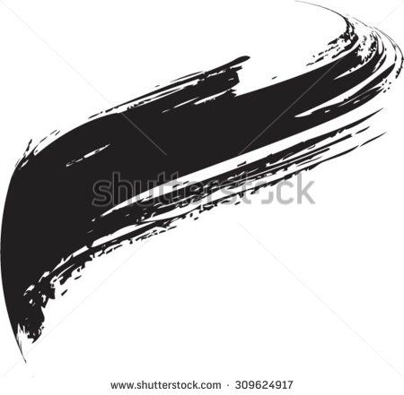 Vector Grunge Paint Brush Curved Brush Stroke Vector Logo 450x441 Vector Grunge Paint Brush Curved Brush Stroke Vector Logo