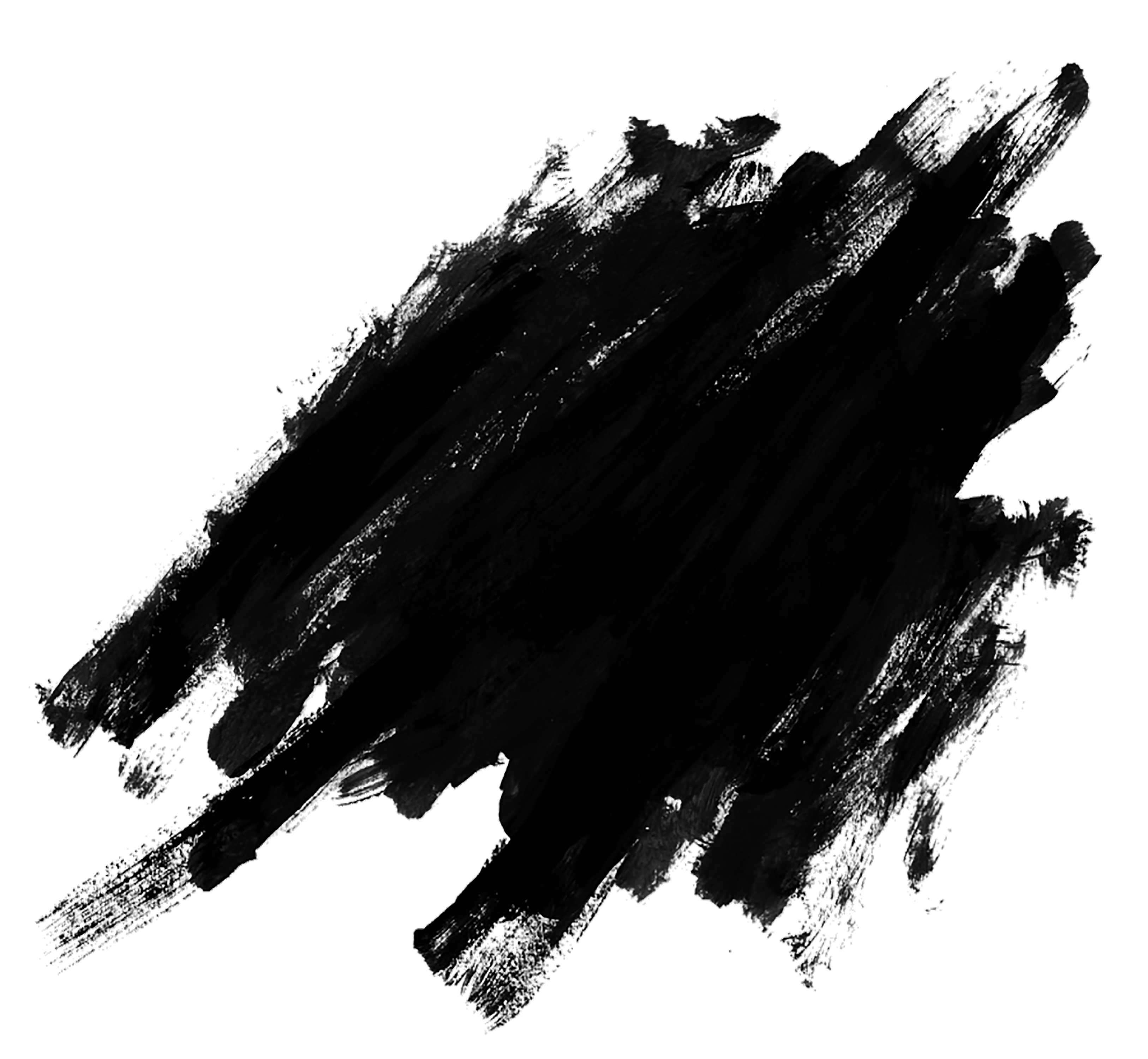 black paint brush png