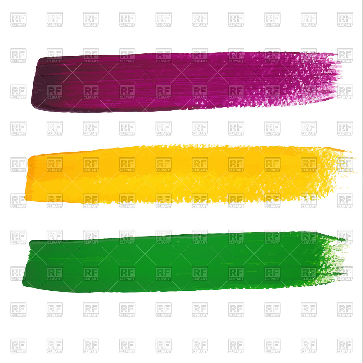 Mardi Gras Watercolor Brush Strokes Vector Image Of Design 1200x1200 Mardi Gras Watercolor Brush Strokes Vector Image Of Design