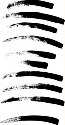 Paint Brush Strokes Vector Free Vector Download 221x425 Paint Brush Strokes Vector Free Vector Download