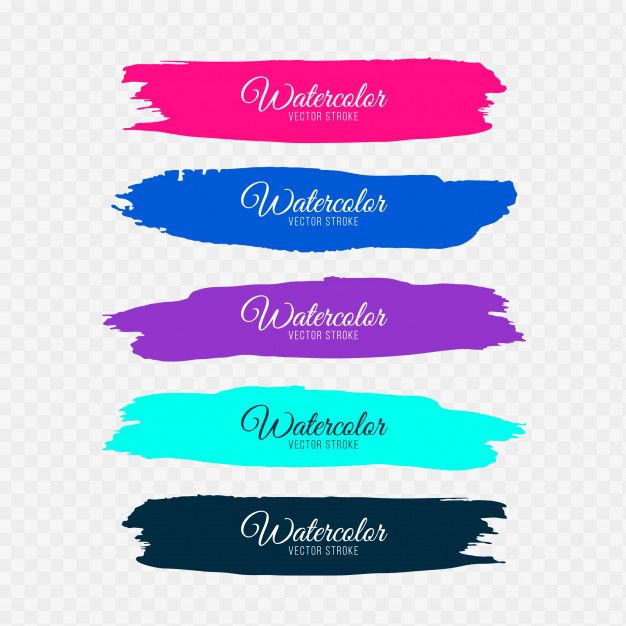 626x626 Modern Brush Strokes Vector Free Download Vector Brush