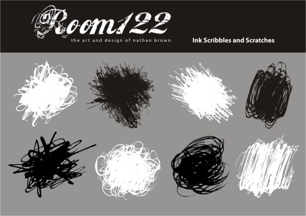 600x423 The Graffiti Brush Strokes Vector Free Vector In Coreldraw Cdr