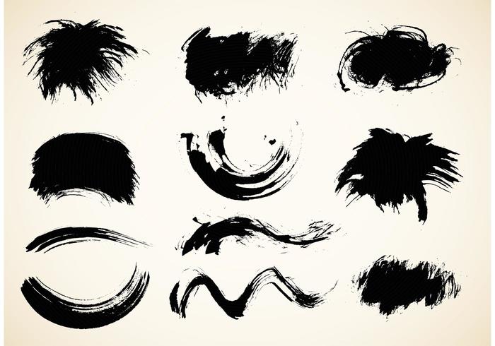 Free Chinese Calligraphy Brush Vector Pack 700x490 Free Chinese Calligraphy Brush Vector Pack