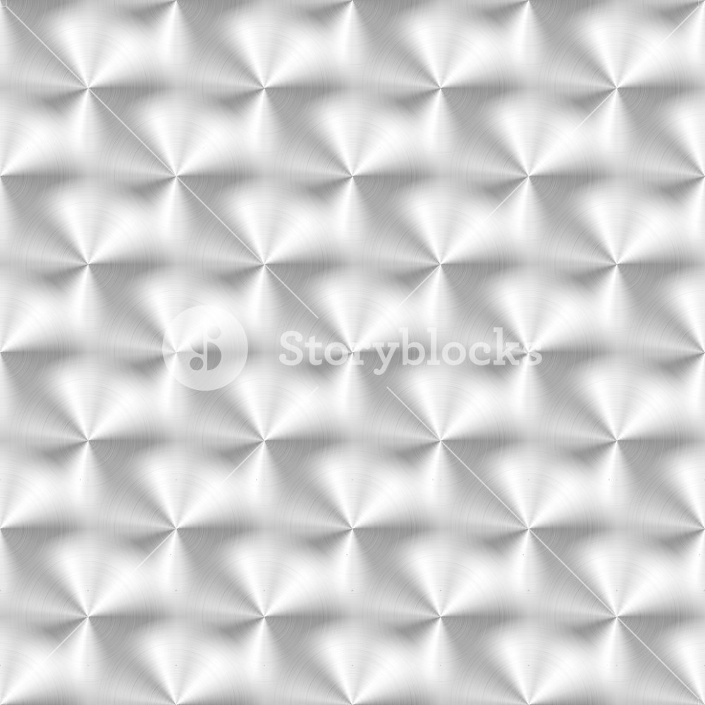 1000x1000 Vector Illustration Of Brushed Metal Texture With Circular Pattern