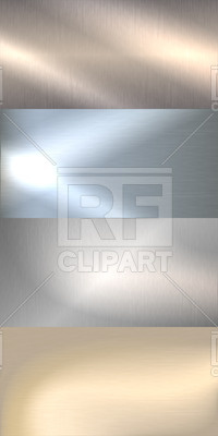 200x400 Brushed Metal Background With Light Effects