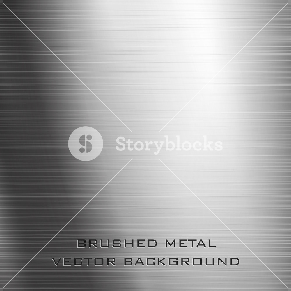 1000x1000 Vector Illustration Of Brushed Metal Background Royalty Free Stock