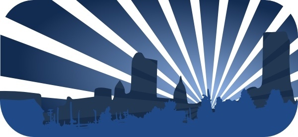 600x277 City Of Brussels Skyline Vector Art Free Vector Download