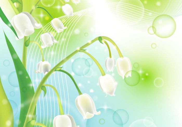 Floral Bubble Background Vector 700x490 Floral Bubble Background Vector