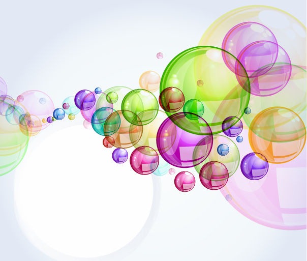 Free Abstract Colorful Bubble Background Vector Free Vector 604x513 Free Abstract Colorful Bubble Background Vector Free Vector