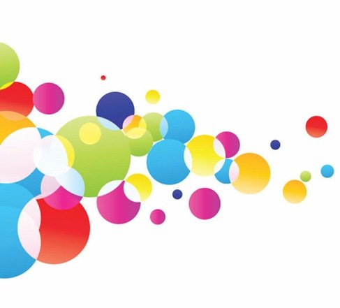 Free Colorful Glowing Bubbles Background Files, Vectors 487x441 Free Colorful Glowing Bubbles Background Files, Vectors