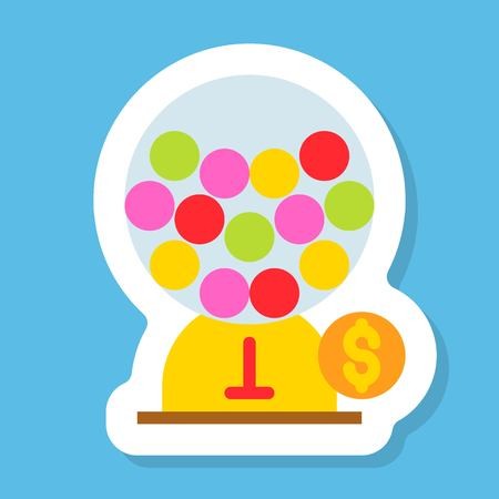 450x450 Gumball Machine, Vector Royalty Free Vector Graphics