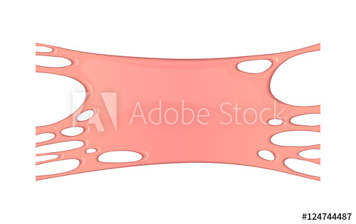 500x315 Pink Vector Background With Sticky Bubblegum Burst Of Sweet