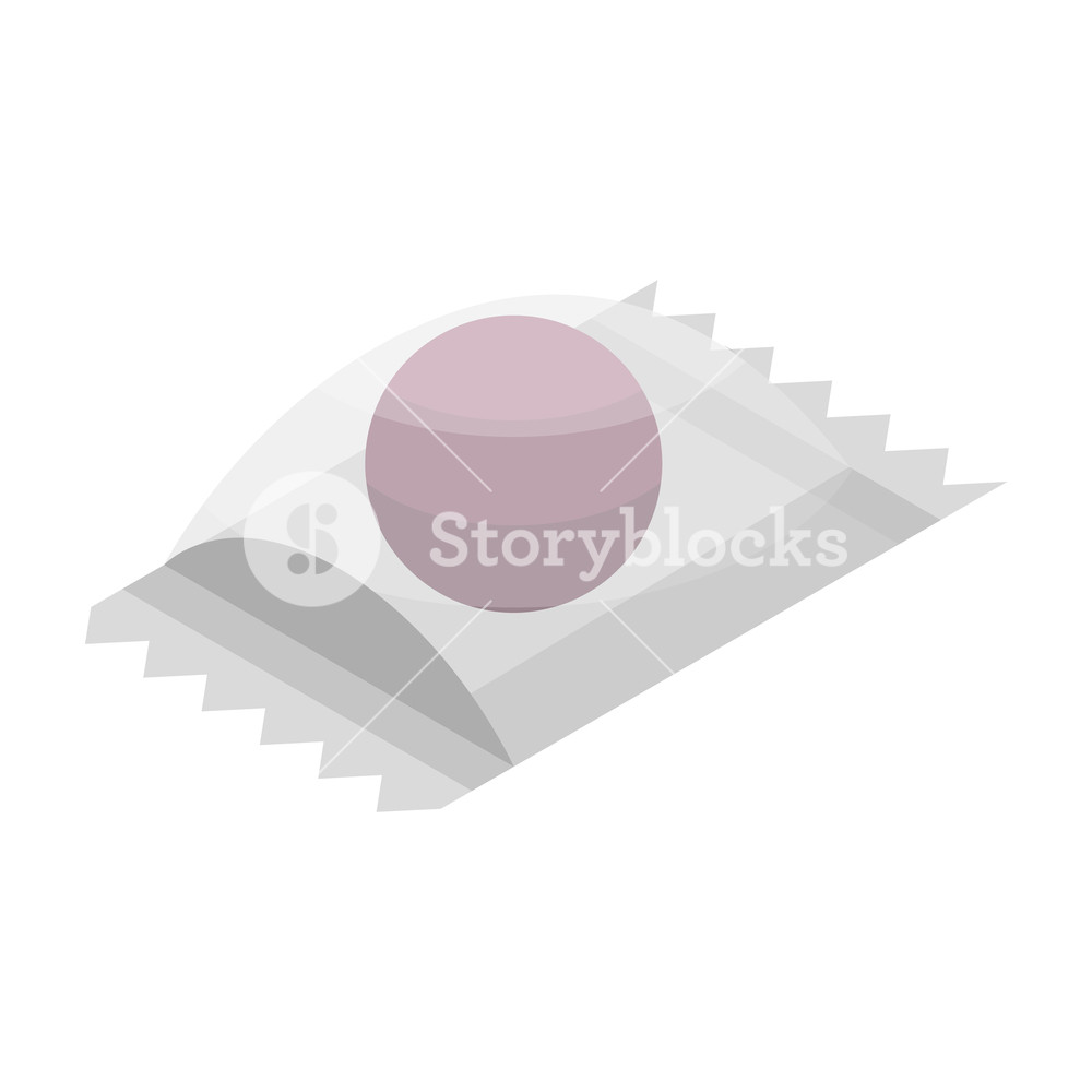 1000x1000 Bubble Gum Icon Isometric Of Bubble Gum Vector Icon For Web