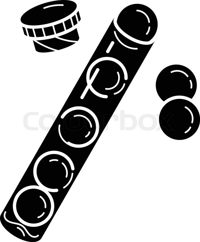 662x800 Bubble Gum Icon Simple Illustration Stock Vector Colourbox