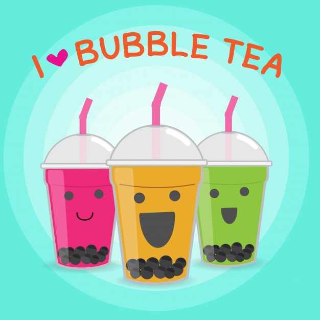 626x626 Bubble Tea Vector Premium Download