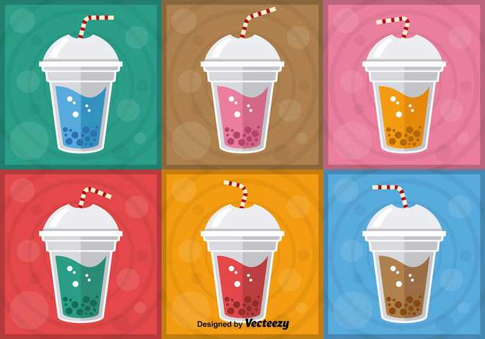 700x490 Colorful Bubble Tea Vectors Free Vectors Ui Download