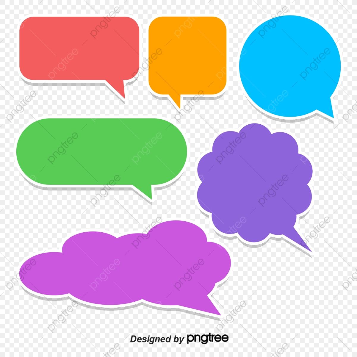 1200x1200 Colorful Speech Bubble, Vector Material, Speech Bubble Png
