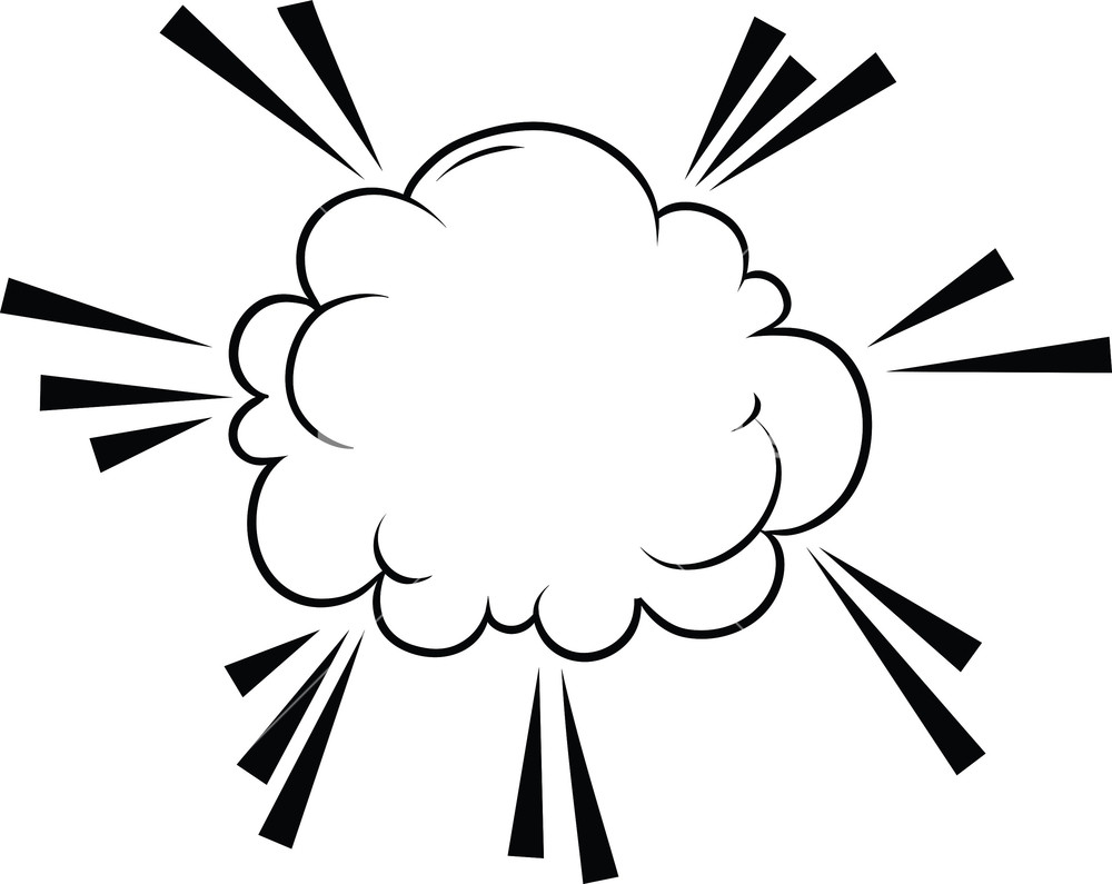 1000x795 Comic Bubble Vector Element Royalty Free Stock Image