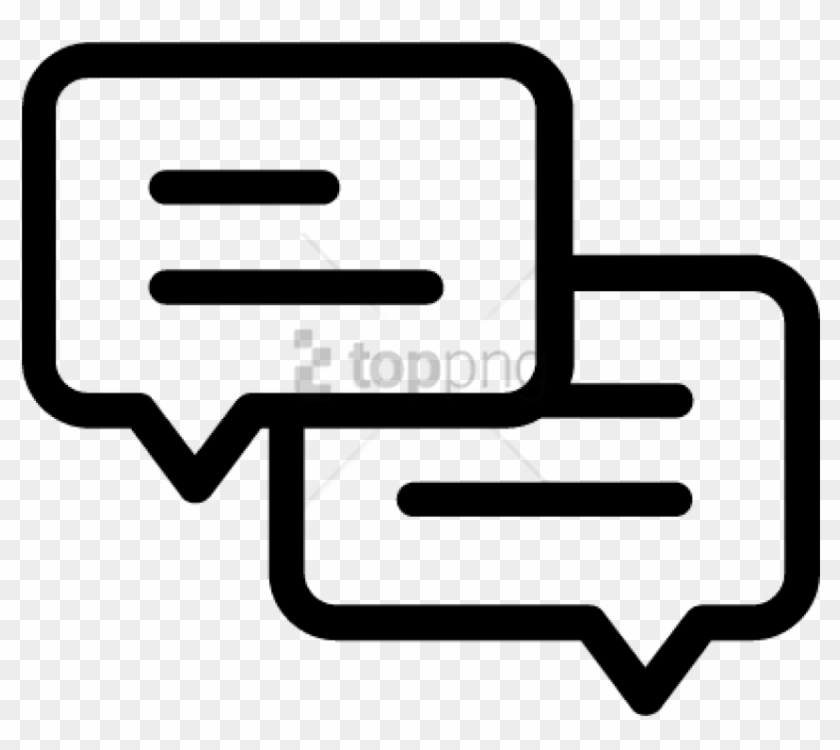 840x750 Free Png Talk Bubble Vector Two Speech Bubbles Free