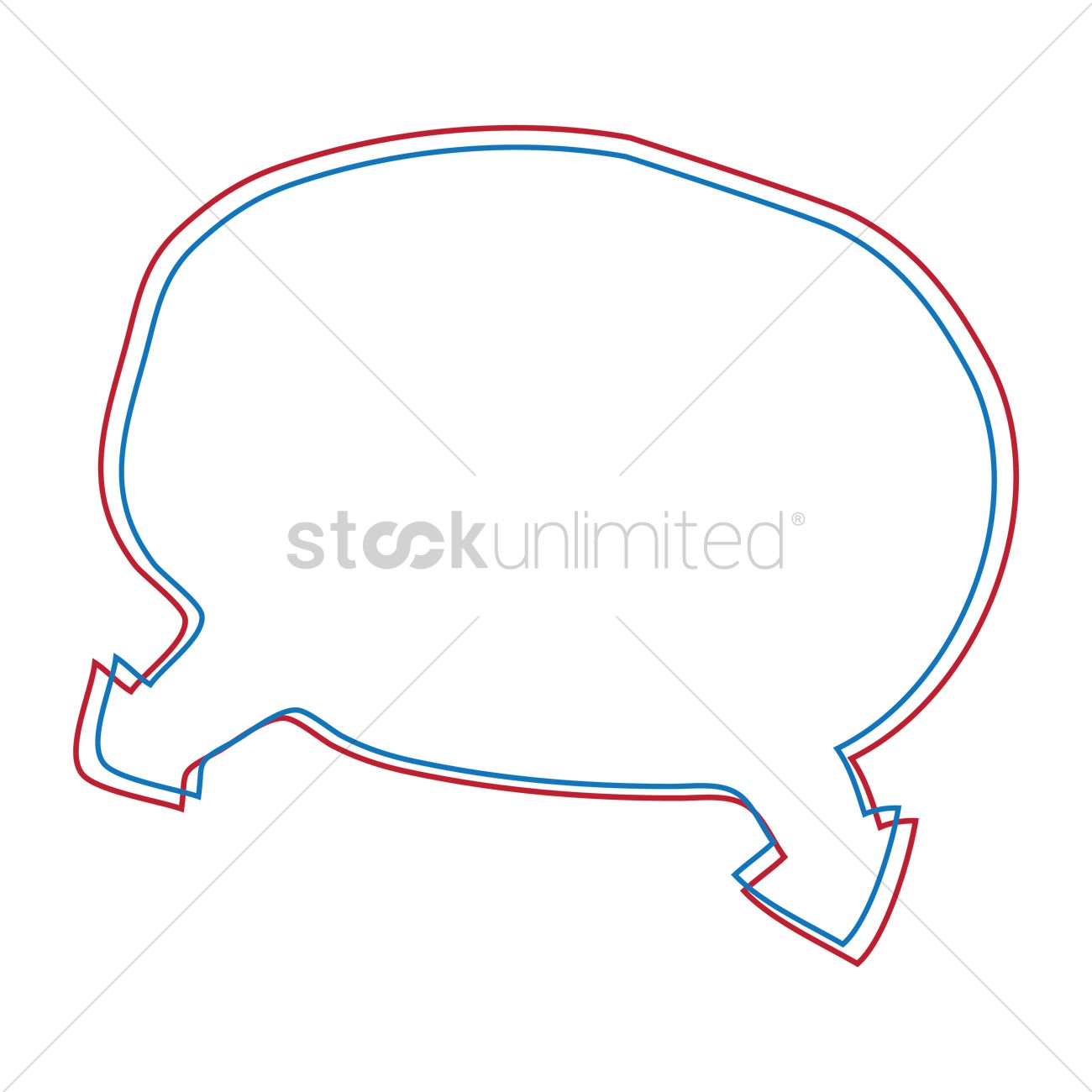 Comic Speech Bubble Vector Image 1300x1300 Comic Speech Bubble Vector Image