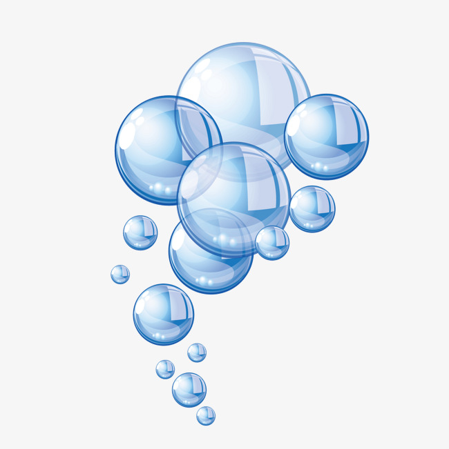 650x651 Vector Dynamic Rising Bubble Bubbles, Ve