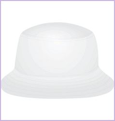 238x250 Bucket Hat Design Template Hat Template Vector Over
