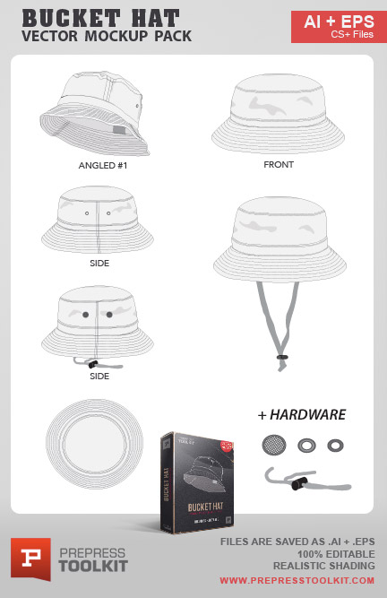Bucket Hat Template Vector at Vectorified.com | Collection of Bucket