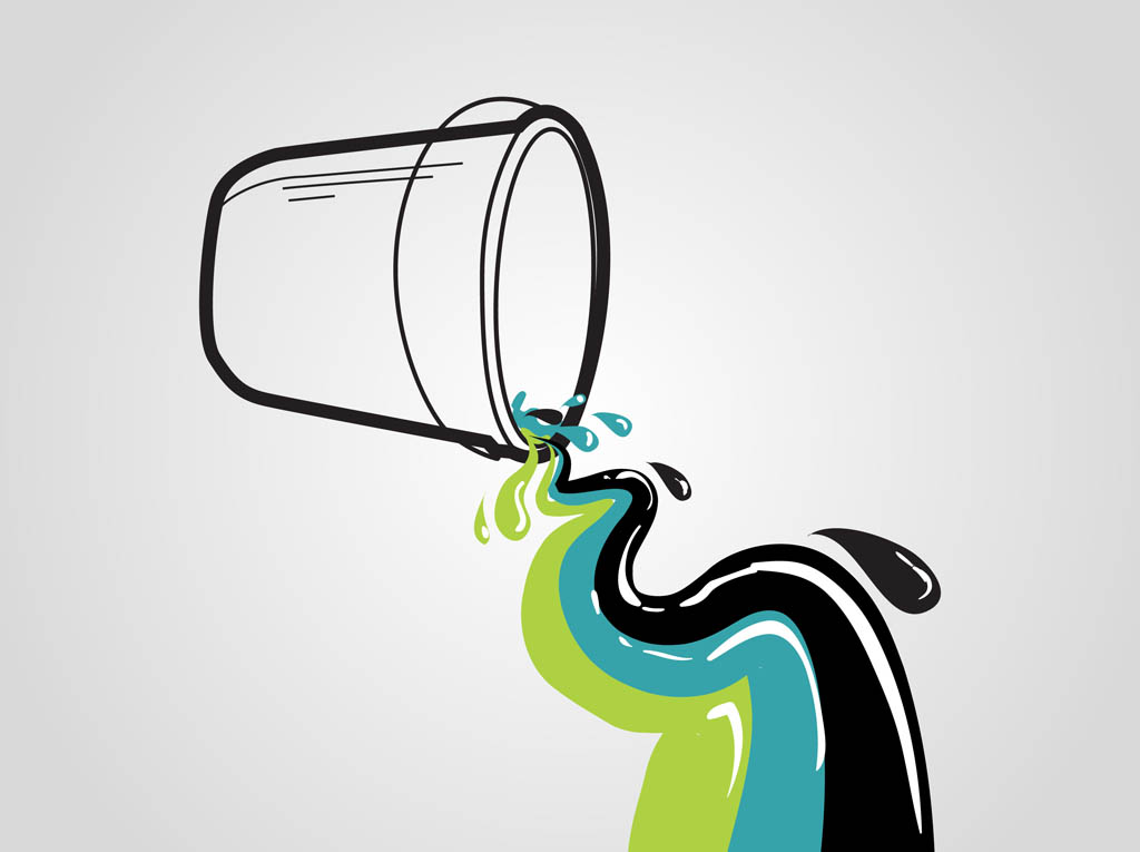 1024x765 Paint Bucket Vector Art Graphics