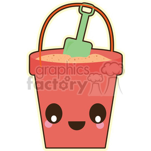 300x300 Beach Bucket Vector Clip Art Image Clipart Royalty Free Gif
