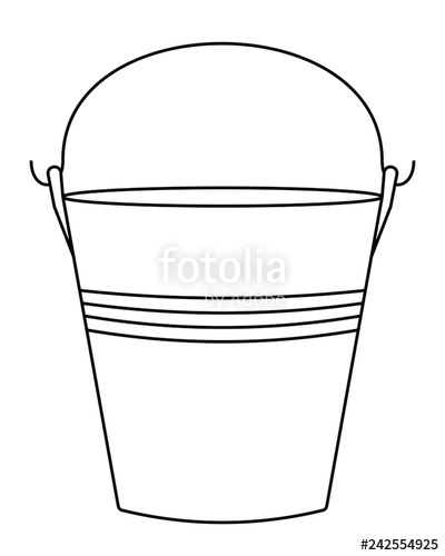 400x500 Water Bucket Vector Stock Image And Royalty Free Vector