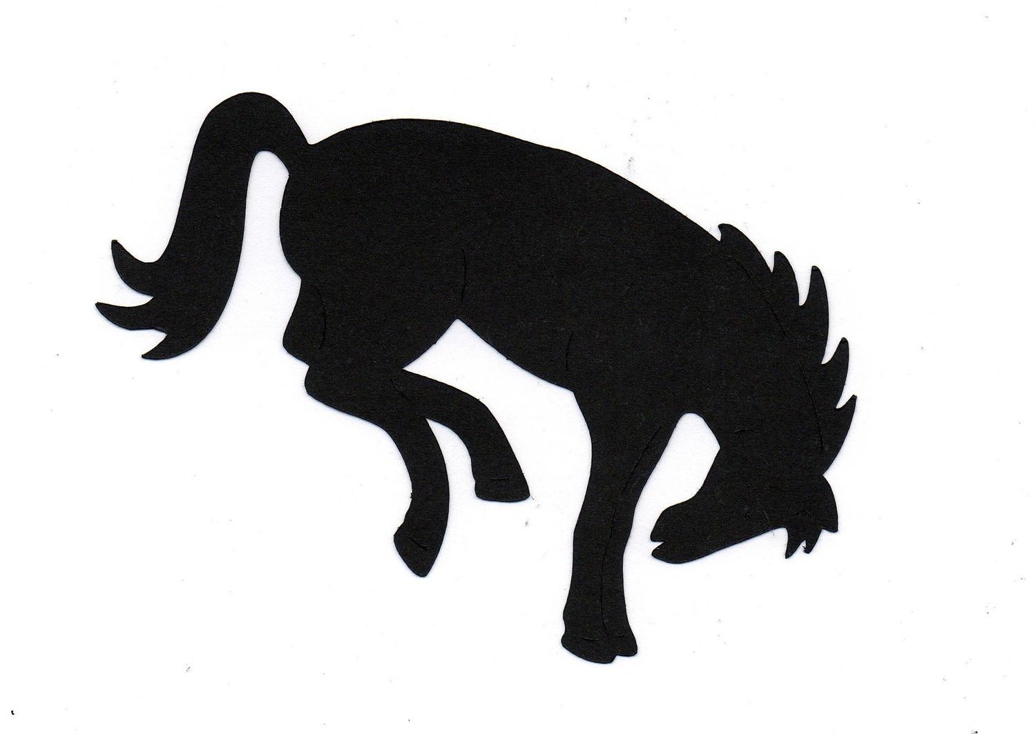 1500x1064 Huge Collection Of 'bucking Horse Silhouette Clip Art' Download