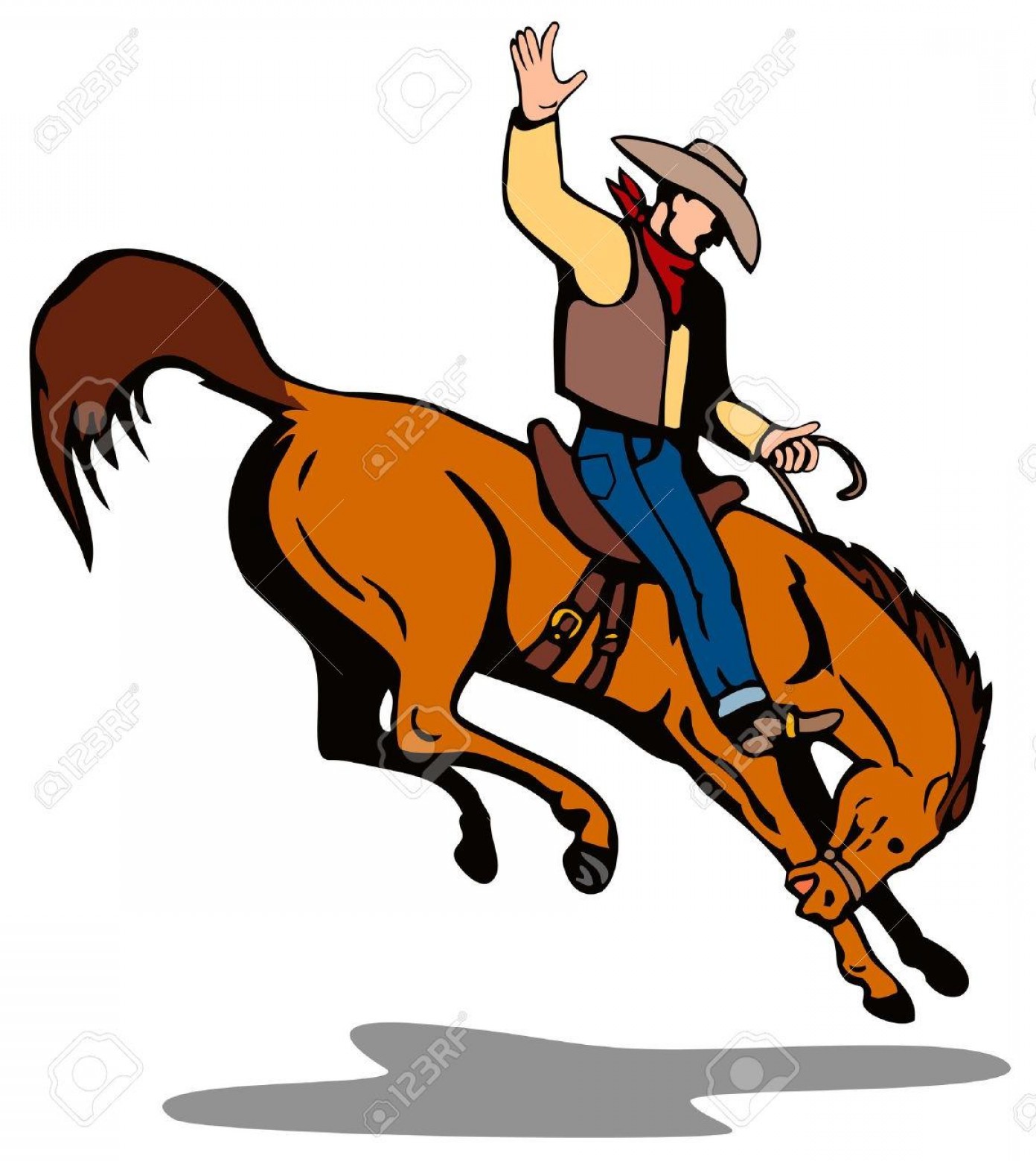 1392x1560 Top Bucking Horse Clip Art Design Handandbeak