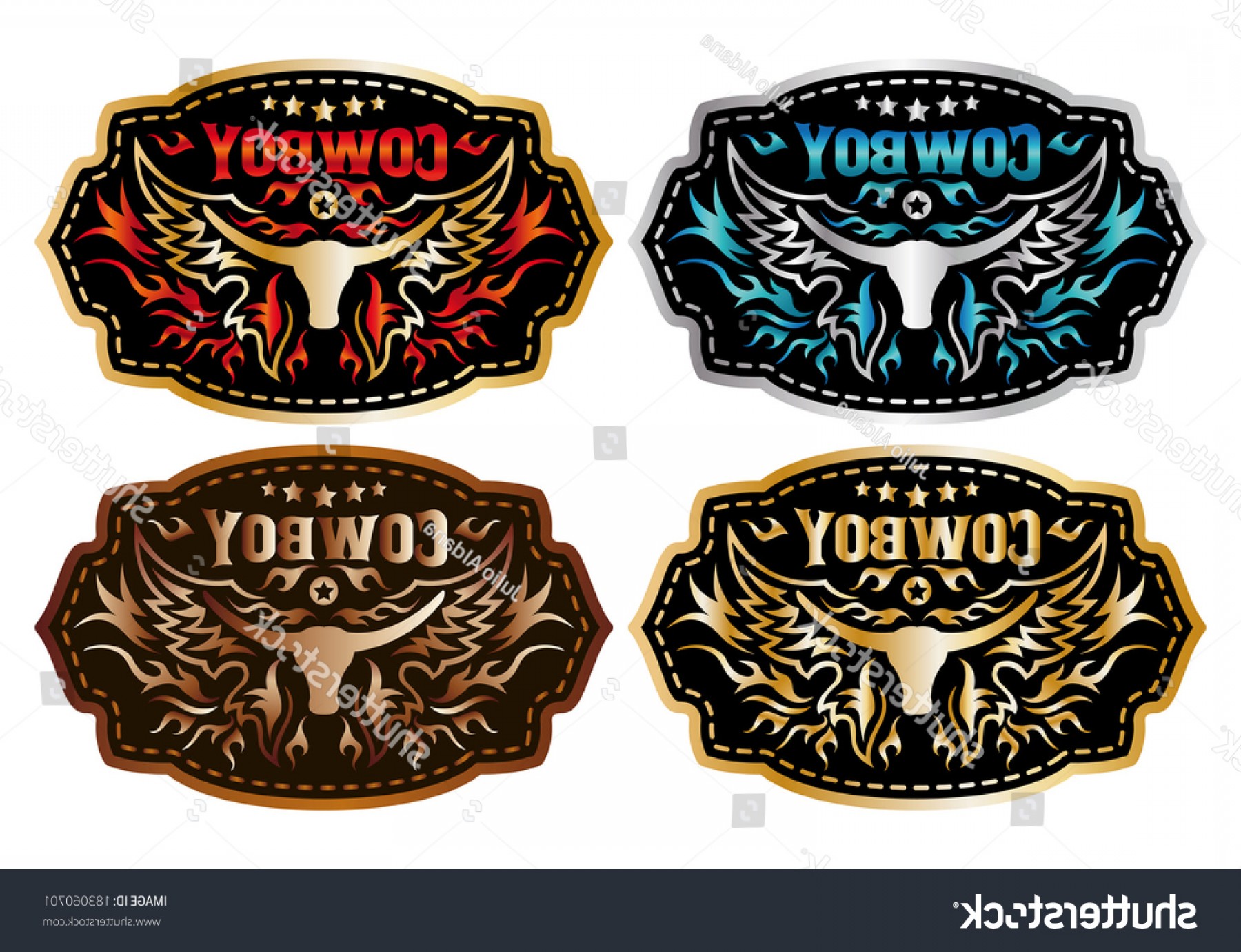 Cowboy Belt Buckle Vector Design Collection Catchsplace 1800x1380 Cowboy Belt Buckle Vector Design Collection Catchsplace